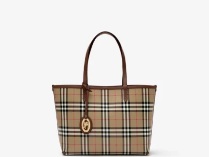Small Check Tote